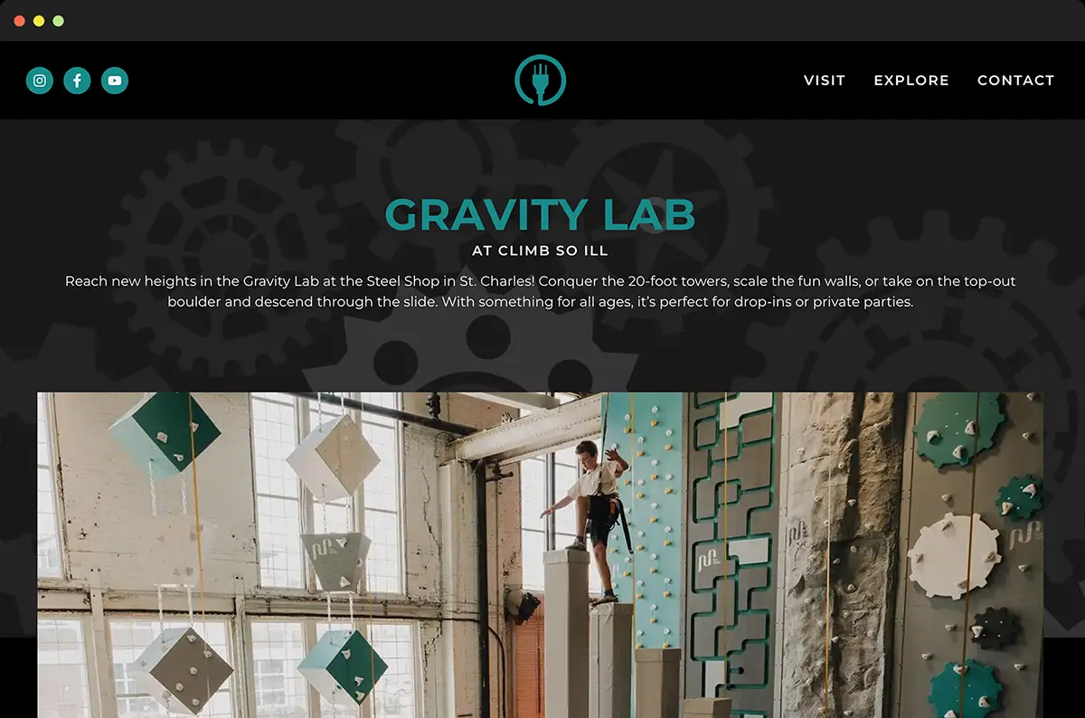 Gravity Lab at Climb So iLL